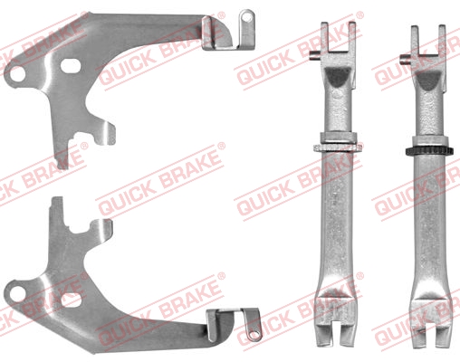 QUICK BRAKE Utánállító készlet, dobfék 10853018_QB